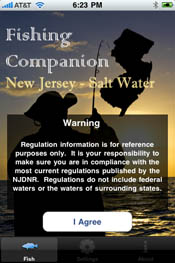 Fishing Companion - NJ Saltwater